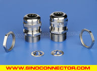 Brass EMC (VSD) Shielded M20 Cable Gland, Adjustable 6-12mm EMV Screened Gland Connector for Automated System