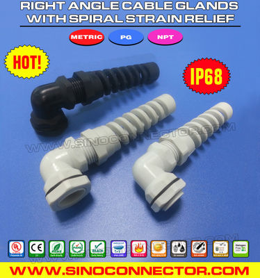 Elbow Plastic Cable Glands