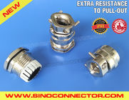 Metal Brass IP68 Watertight Metric Cable Gland M12~M64 with Traction Relief Metal Clamp