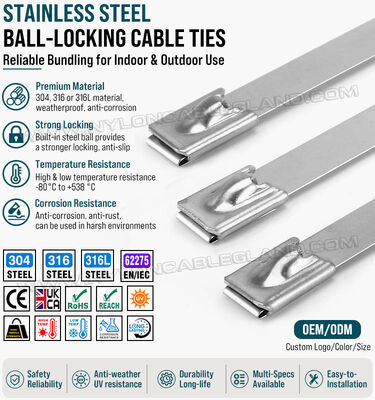 Cintilla cinta presilla tira de acero inox sin recubrimiento tipo 316L, 316 o 304, 12 mm de ancho x 350-1100 mm de longitud, 675 lbs (306 kg/3000 N), para la fabricación industrial y maquinaria